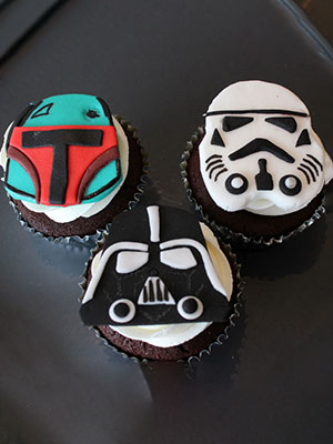 Cupcakes Darth Vader