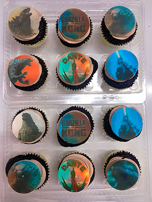 Cupcakes Godzilla